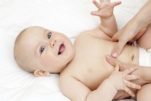 Детский массаж при пупочной грыже